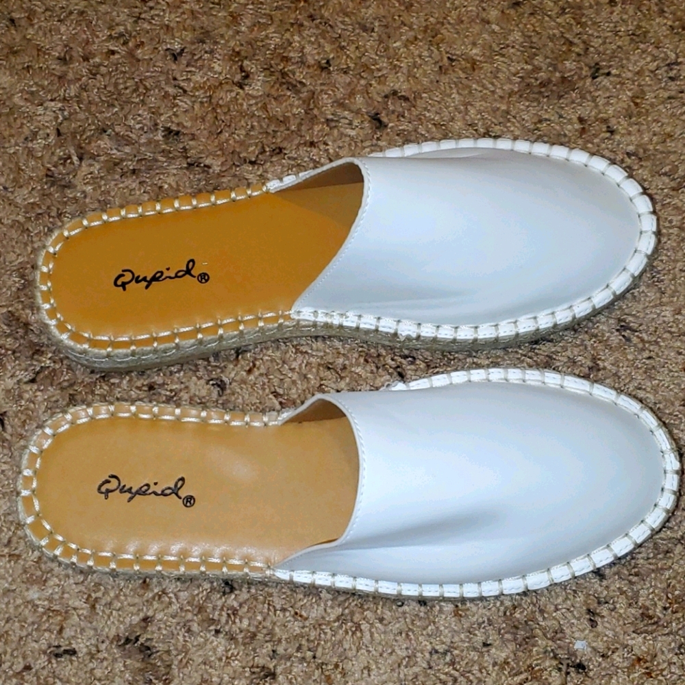 White loafers